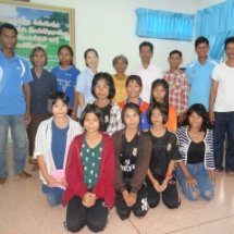 กิจกรรมที่ 2 ประชุมกลุ่มแกนนำ ผู้ใหญ่บ้านและผู้รู้เกี่ยวกับสมุนไพรหมาน้อย